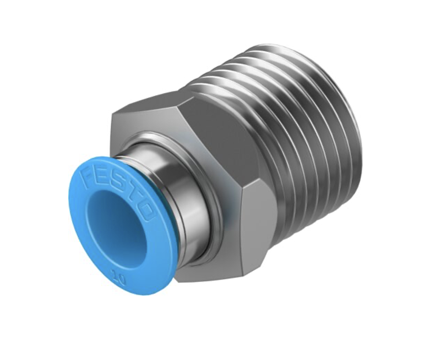 Push-in fitting 1/8"M - 8 mm