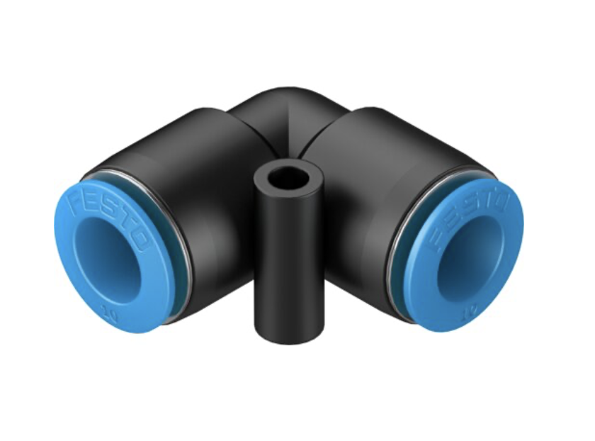 Raccord enfichable union coudée 10mm (prix à la pièce, emballé par 10)